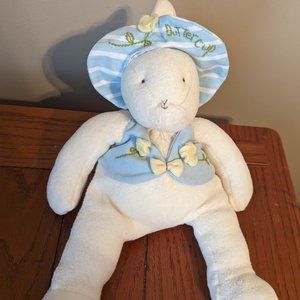 Hallmark Bunnies by the Bay Buttercup 2002 13-in Floppy Stuffed Animal Plush